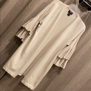 Cardigan with Peasant Sleeves